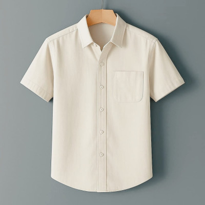 Kaisar cotton Half Sleeve One Pocket Shirt