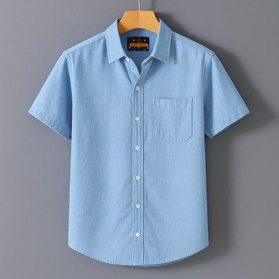 Kaisar cotton Half Sleeve One Pocket Shirt