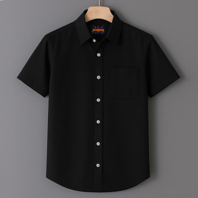 Kaisar cotton Half Sleeve One Pocket Shirt